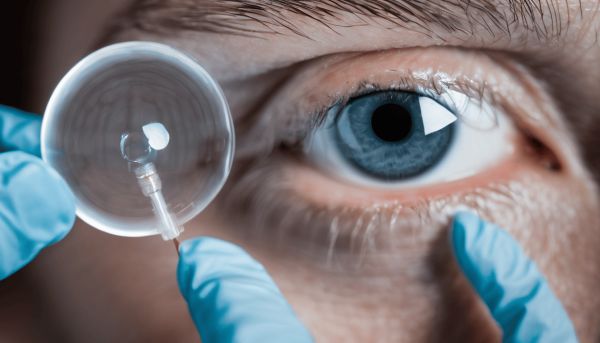 Que faire en cas de petite bulle transparente dans le blanc de l’œil