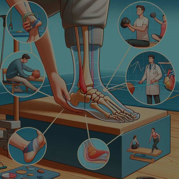 Comment les exercices de proprioception peuvent aider en cas d'entorse de la cheville?